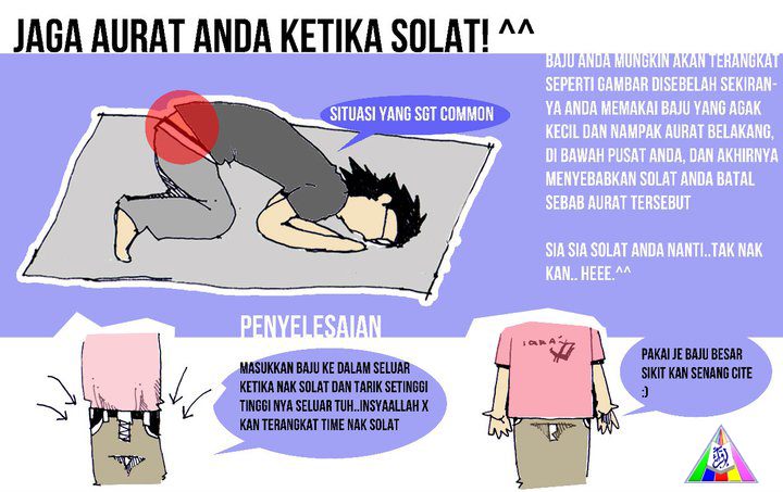 Share n Caring: Aurat Ketika Solat