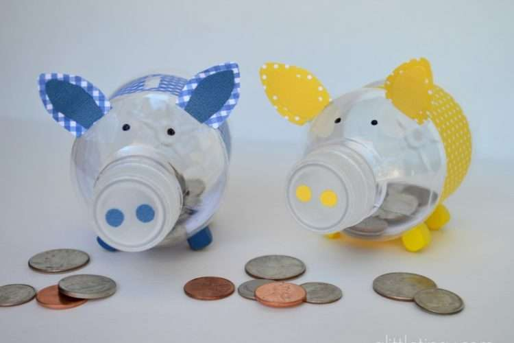 How To Make A Piggy Bank From Used Plastic Bottle