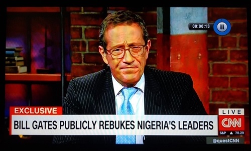 Why Nigerian Leaders Should 'Face Facts' So They Can Make Progress - Bill Gates's CNN Interview