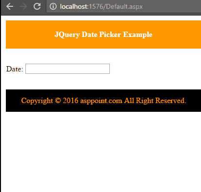 How to Disable Previous Dates in Datepicker using jQuery in Asp.Net