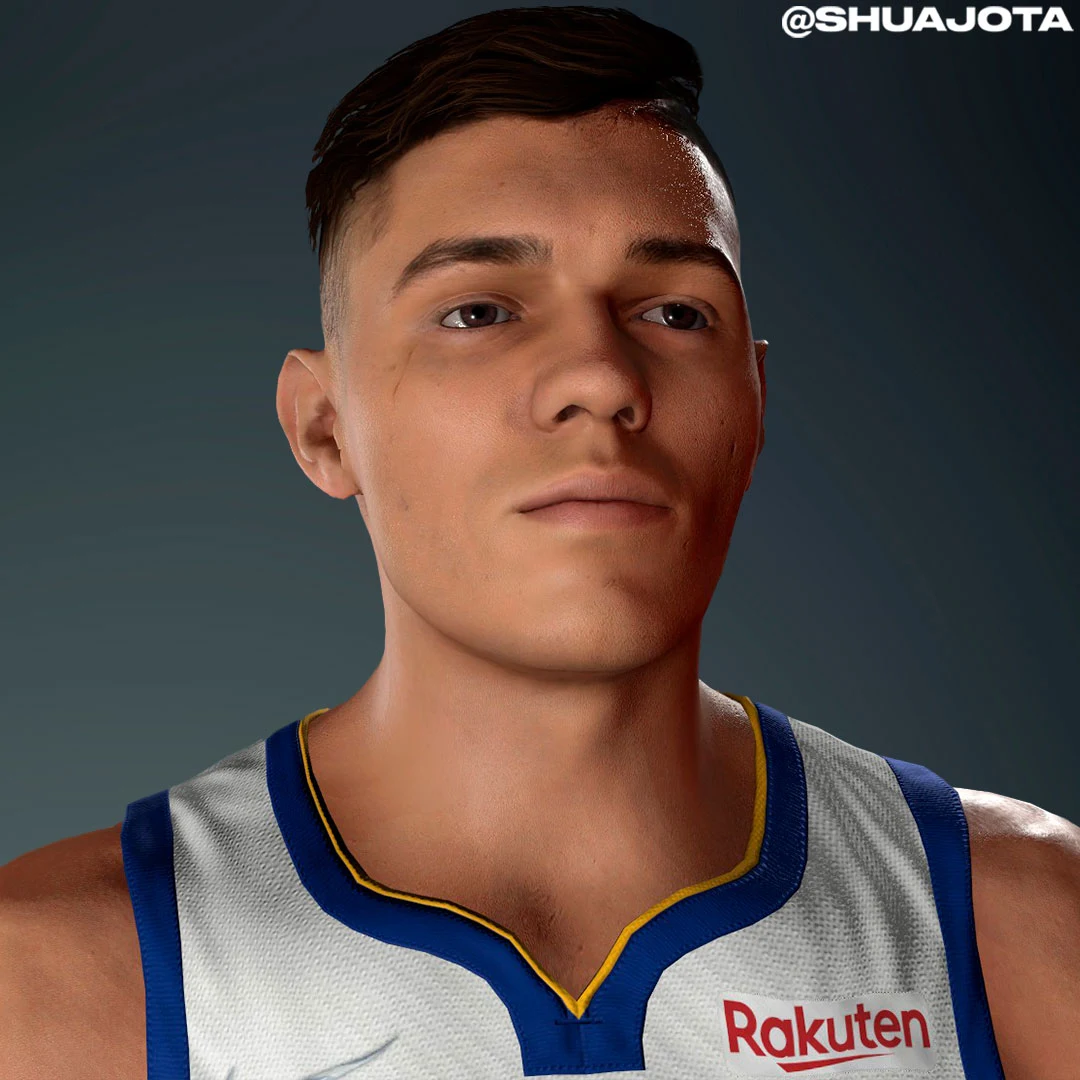 NBA 2K22 Gui Santos Cyberface 2K23 Face