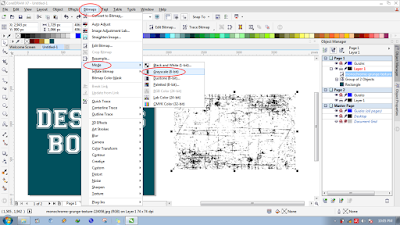 Cara Membuat Text Usang di CorelDraw