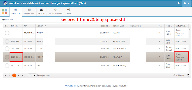  pada postingan kali ini admin ingin membagikan  Sudah Memiliki NUPTK Namun Status Valid Masih Calon Penerima NUPTK, Berikut Solusinya?