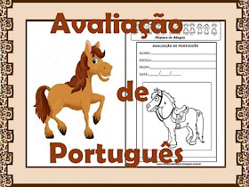 Avaliação de português 2º ano