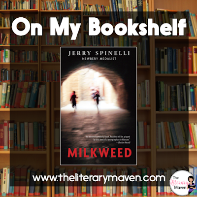 In Milkweed by Jerry Spinelli, Misha knows nothing: where his family is, where he came from, not even his own name. He joins a group of ragtag orphan boys, most of them Jewish who roam the city, eating and sleeping where they can, until the Warsaw ghetto is built and closed off from the rest of the city. Read on for more of my review and ideas for classroom application.