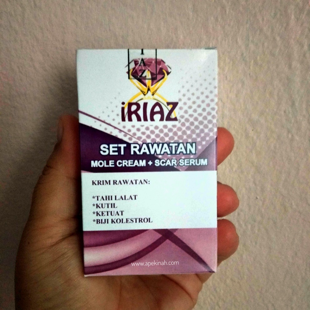 Ubat ketuat untuk muka, ubat ketuat, iriaz