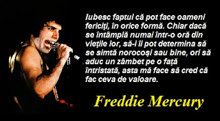 Gândul zilei: 24 noiembrie - Freddie Mercury