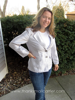 Silver Boyfriend Jacket review