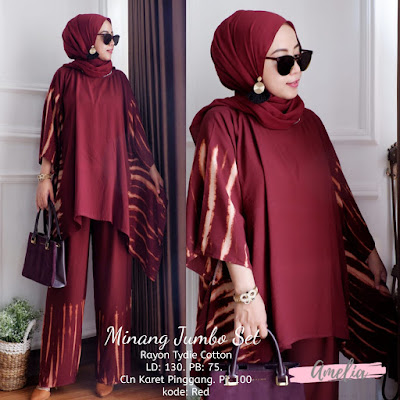 Minang Jumbo Set - Butik Busana Muslim Terbesar dan Terlengkap