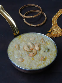 Quinoa Pasiparuppu Sakkarai Pongal, Quinoa Moongdal Pongal