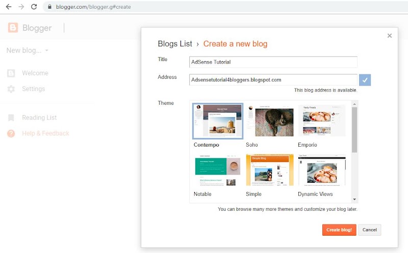 How to Start a Blog on Blogger? - A to Z Step by Step Guide