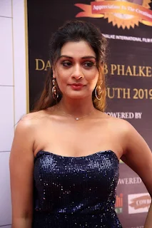 ActressPayal Rajput Stills at Dadasaheb Phalke Awards South 2019