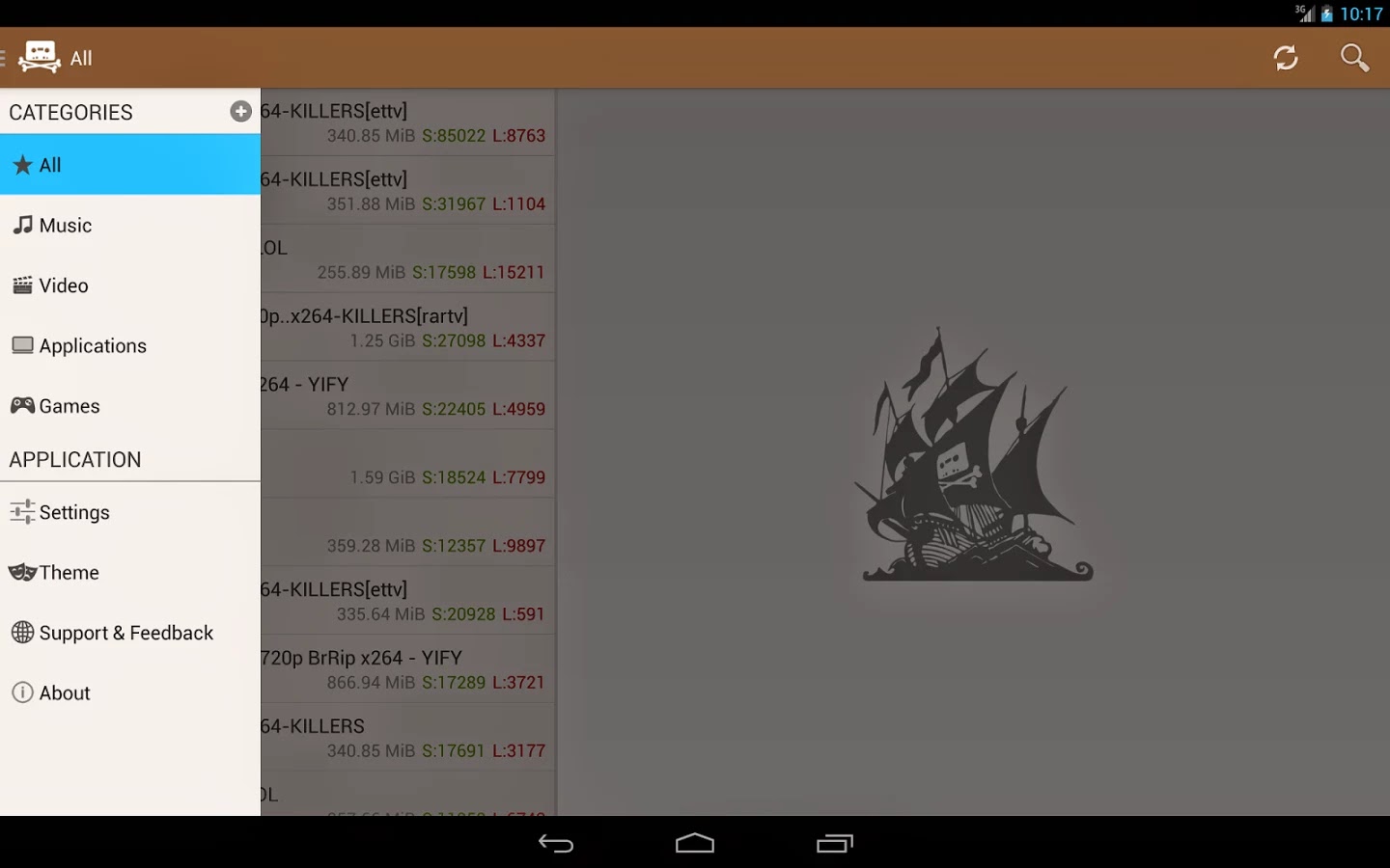 The Pirate Bay Browser Premium v6.8