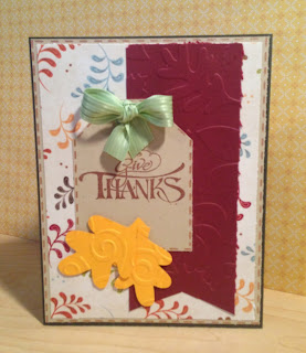 Cricut, Doodlecharms, Thanksgiving Card, Divine Swirls, Leaves