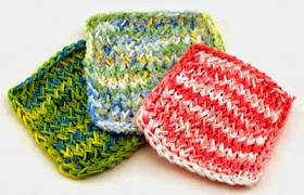 Knifty Knitter Dish Cloth Pattern