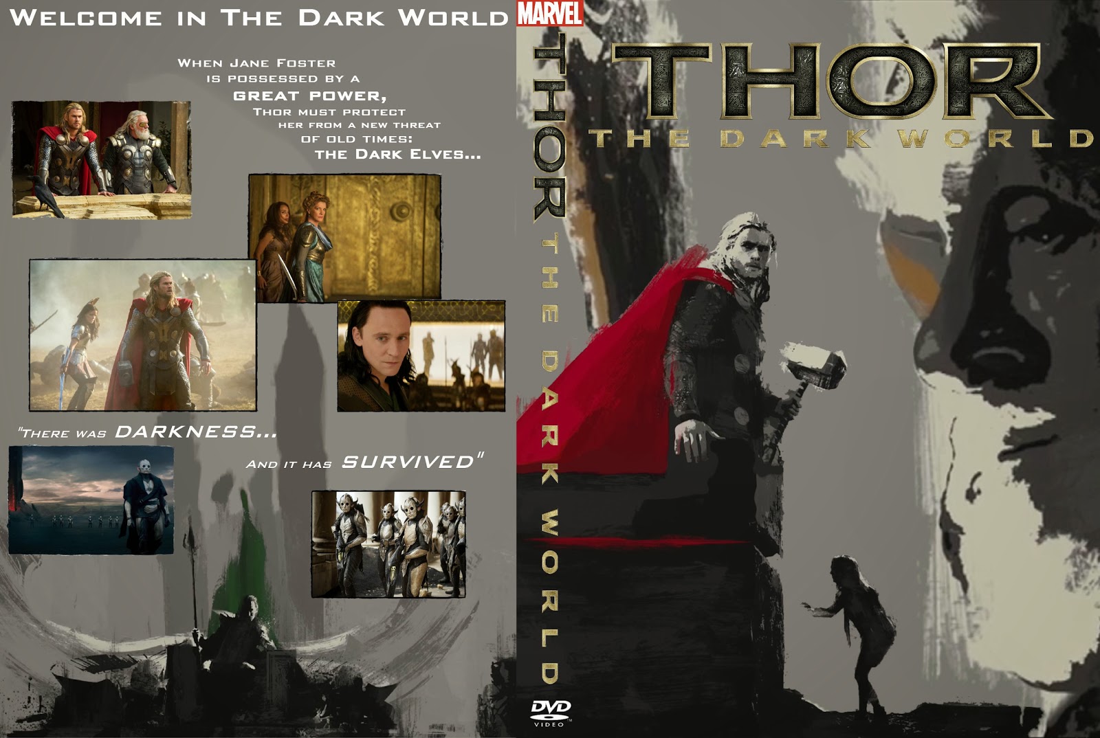 Capa DVD Thor The Dark World