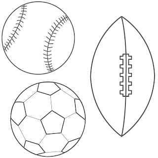 Ball coloring pictures