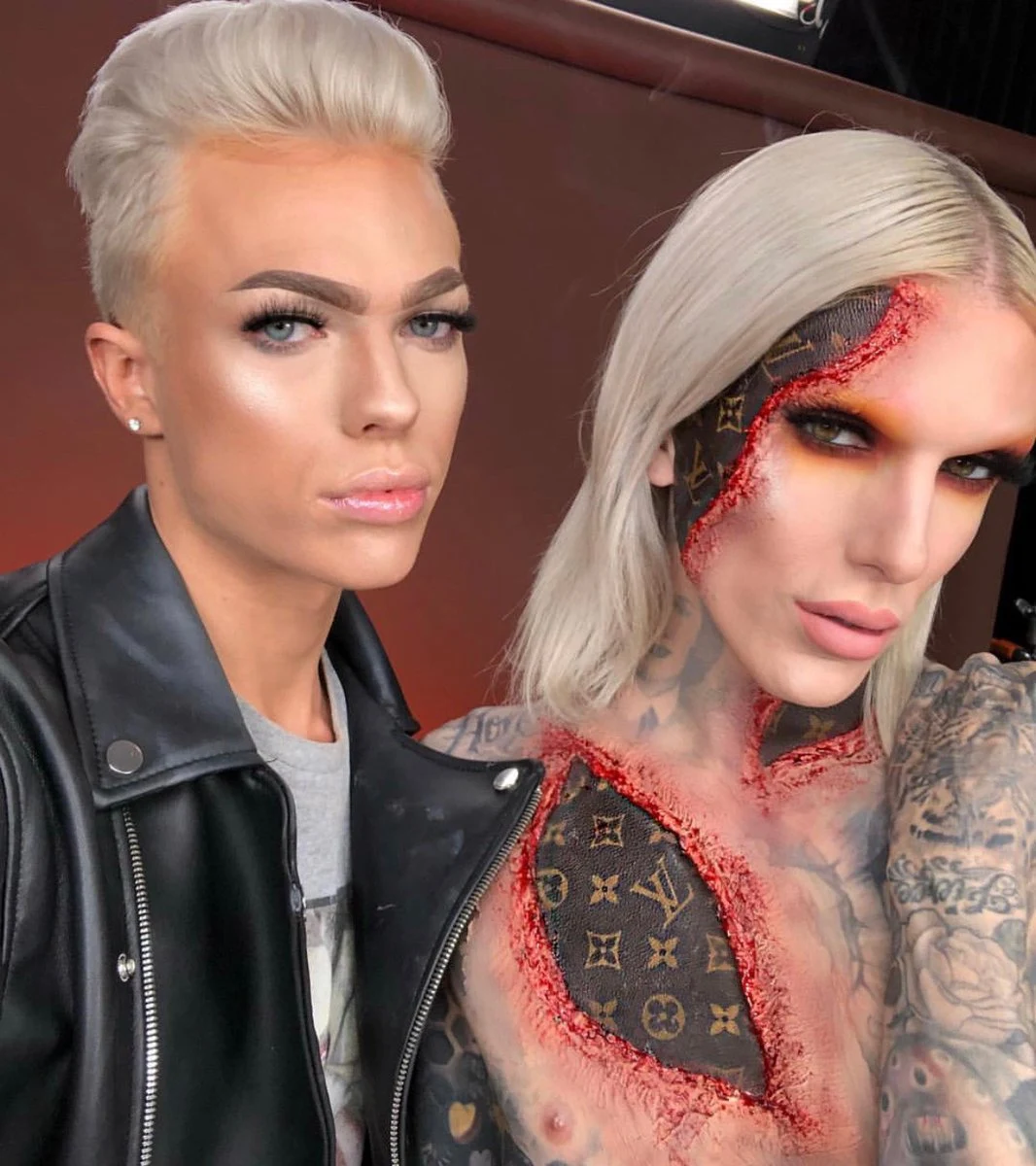 Jeffree Star cuts up $1000 Louis Vuitton bag for Halloween