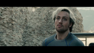 My running hero Quicksilver in the Avengers movie.