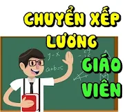 Chuyển xếp lương mới giáo viên mầm non tiểu học phổ thông