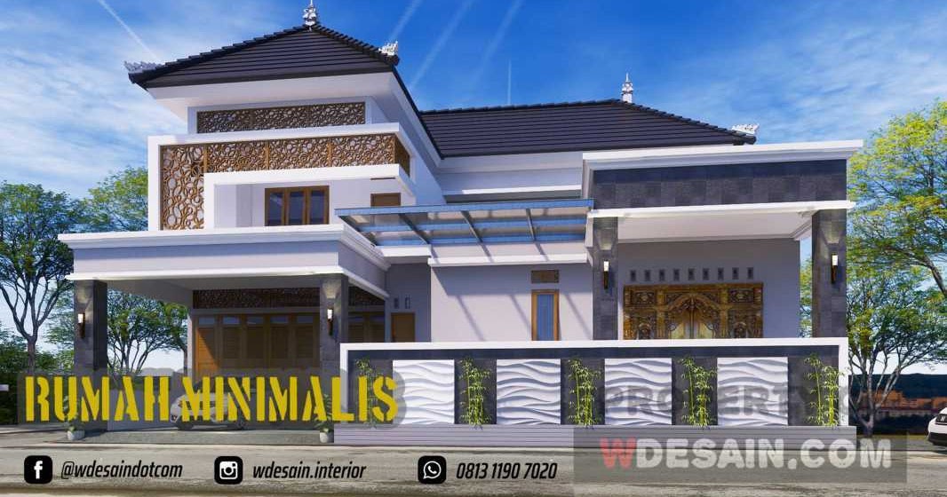  Model  Rumah  Minimalis  2 Lantai  Tampak Depan DESAIN RUMAH  