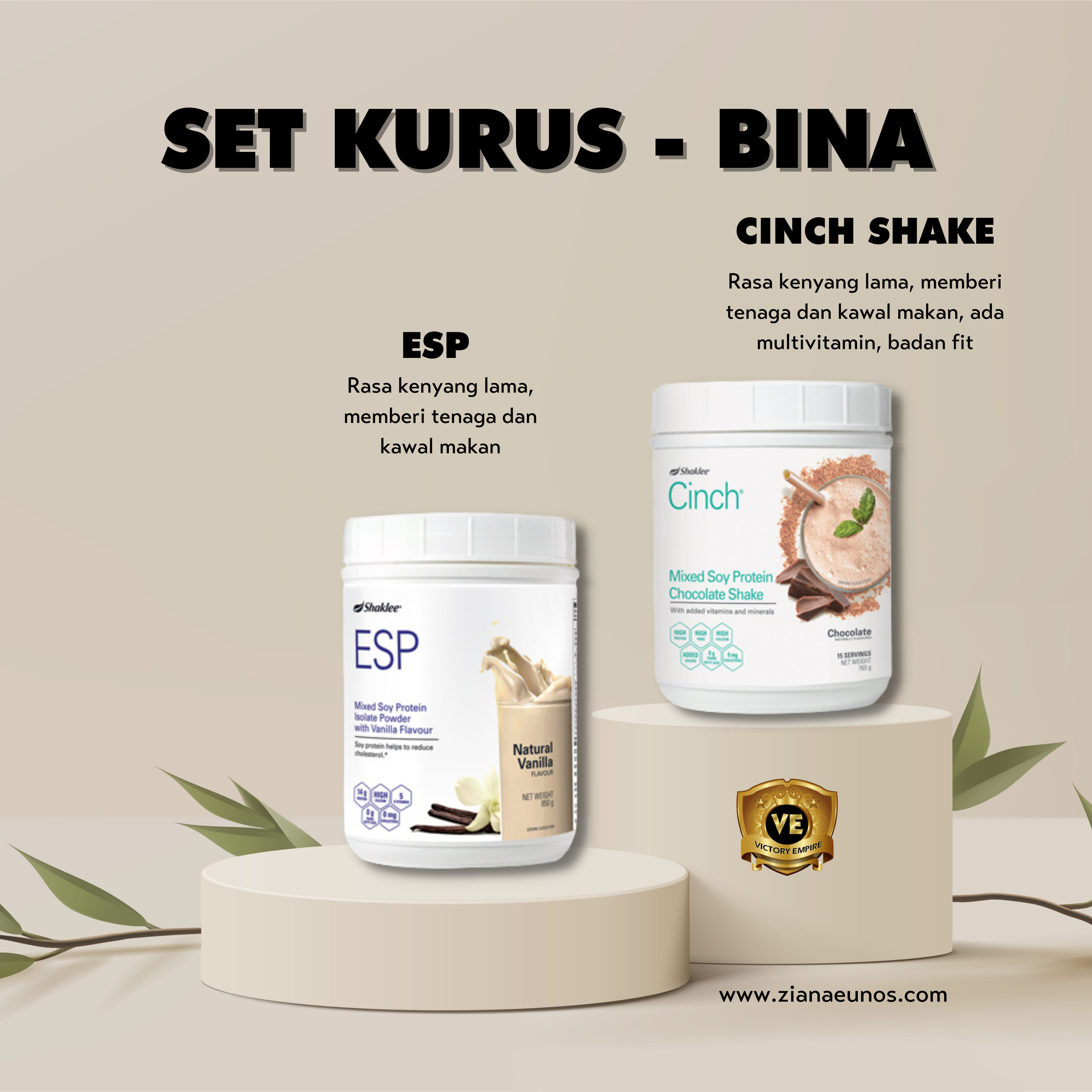 Cara Kurus Dengan Cepat Tanpa Bersenam dengan Shaklee