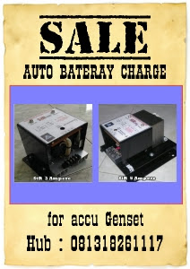 JUAL AUTO BATTERAY CHARGE GENSET