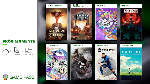 Xbox Game Pass mayo 2023 (segunda quincena)