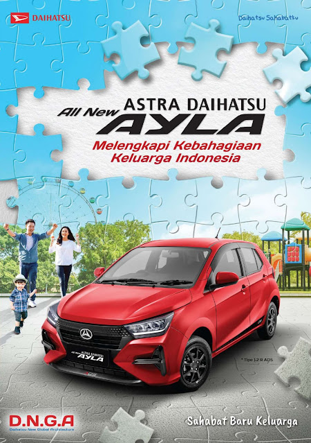 All new Astra Daihatsu Ayla 2023
