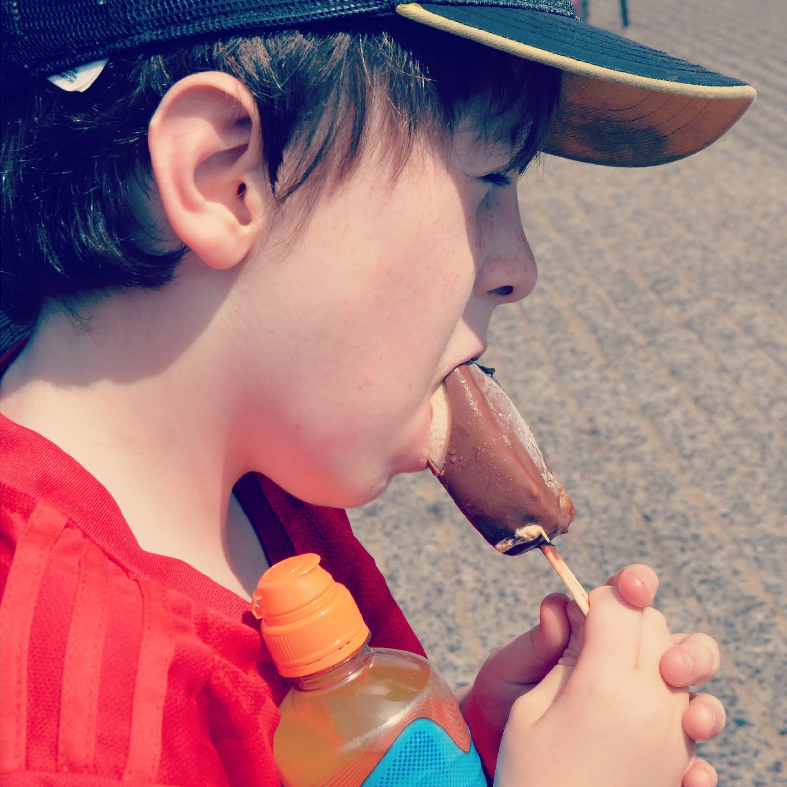 boy eating Ice Cream