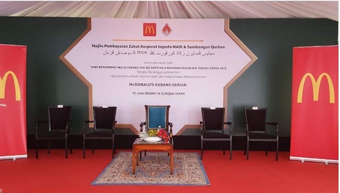 Majlis Pembayaran Zakat Korporat Dan Pengagihan Daging Korban McDonald’s Malaysia