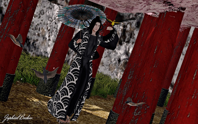 ALTERED,STATE,NEOJAPAN,FASHIONSTYLE,MAN,MEN,METAVERSE,PHOTOGRAH,SECONDLIFE,SL,JAPAN,TORII,UMBRELLA,ALTEREDSTATE