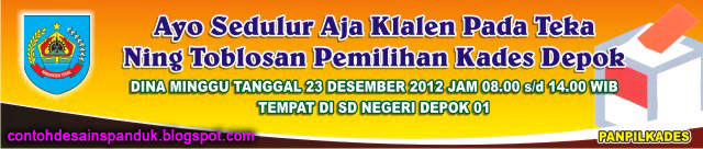 Pengumuman Tanggal Pencoblosan Pilkades Contoh Desain Pengumuman Tanggal Pencoblosan Pilkades Contoh Desain