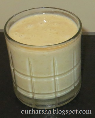 Oats Apple Banana Milk Shake (5)