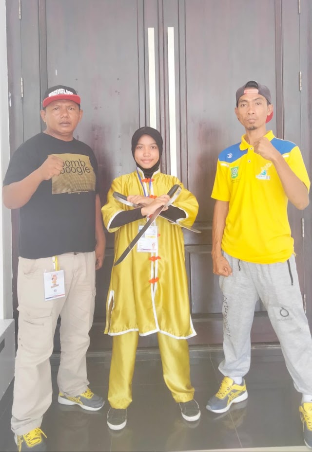Atlet Wushu Tambah Medali Emas Untuk Kabupaten Bima