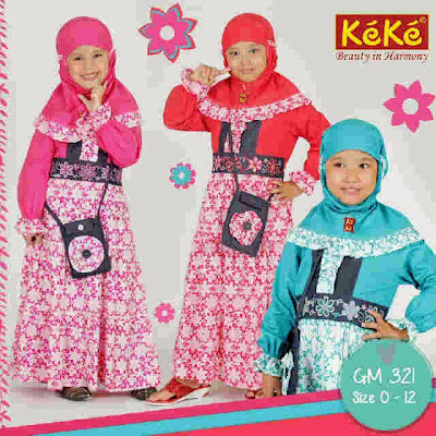 50 Model  Baju  Muslim  KeKe Anak  Laki  laki  dan Perempuan 