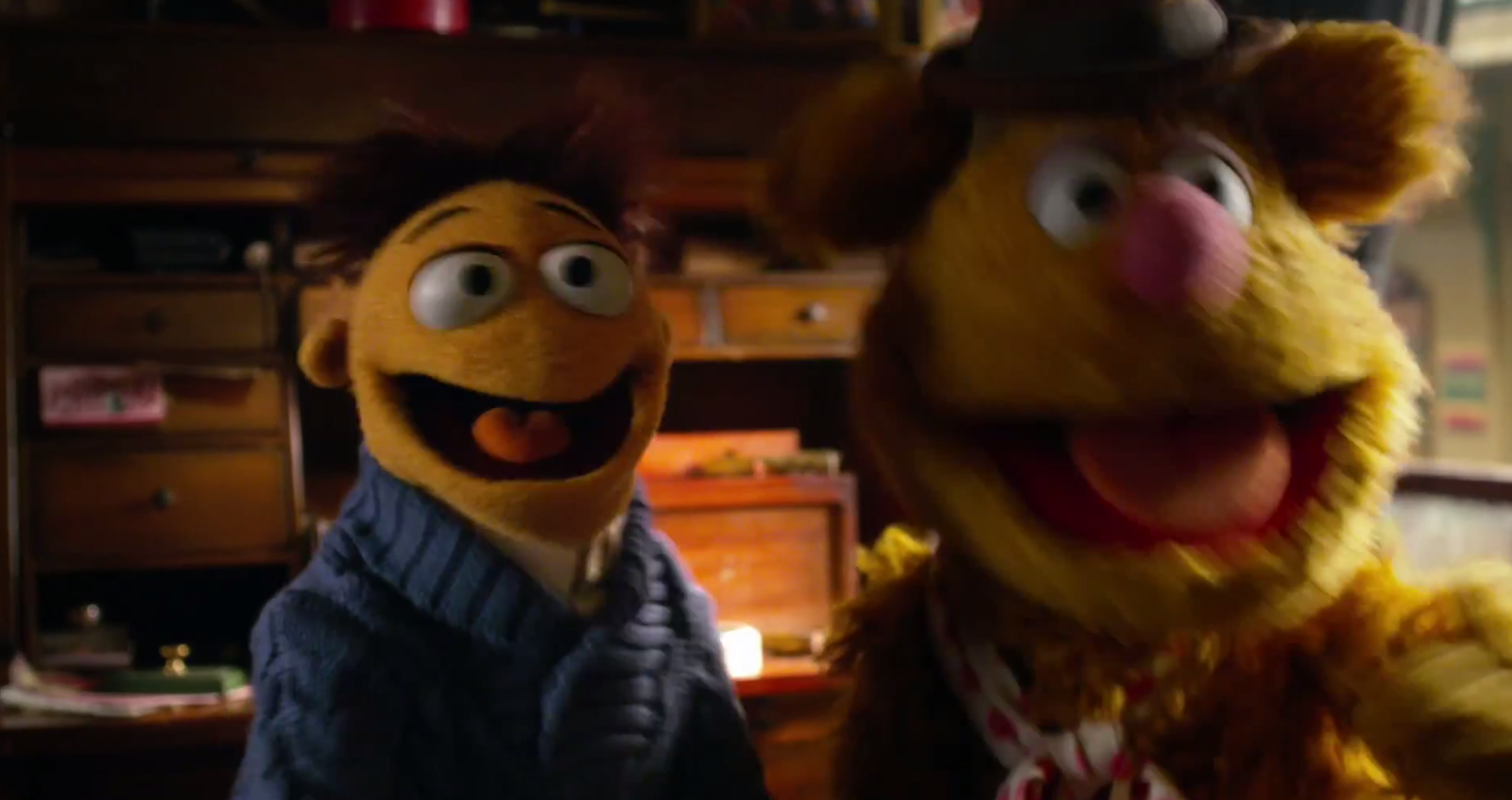 I really really love that Fozzie and Walter are 
