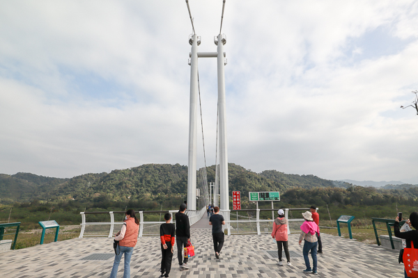 桃園大溪中庄吊橋、中庄調整池觀景台、山豬湖生態親水園區健走趣