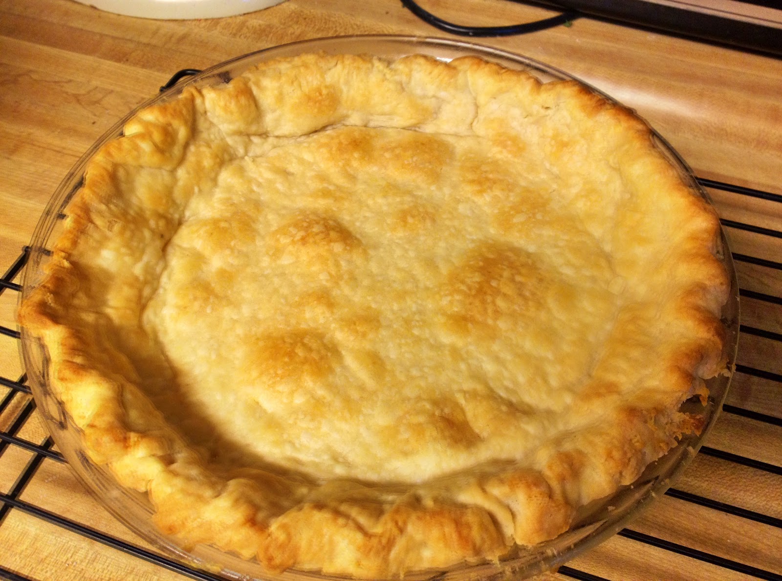 Sunday, dinner for two: Recipe: Single crust pie shell