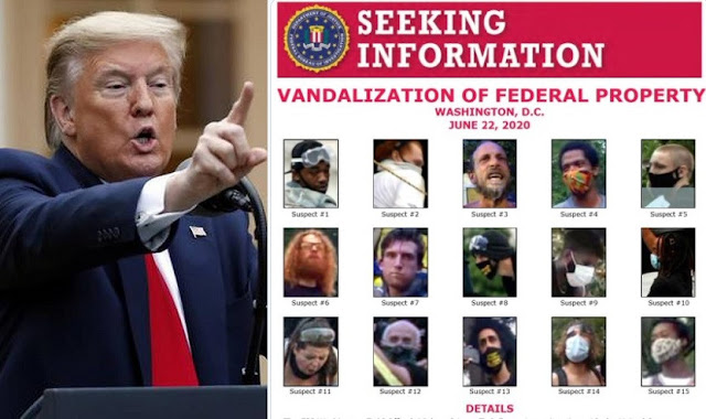 President Trump confirms many are arrested for vandalization of Federal Property