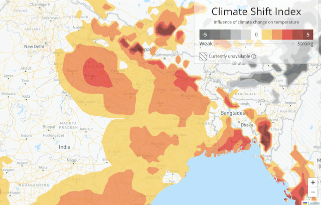 Climate Change Made UP Heatwave at Least Two Times More Likely: Climate Index