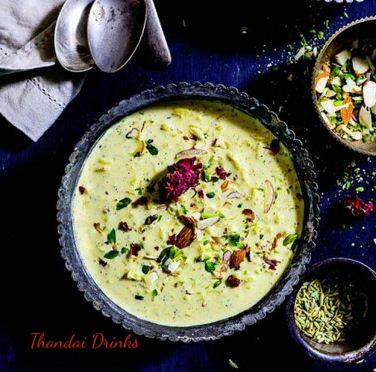 How Can You Make the Edge of Thandai From Your Home