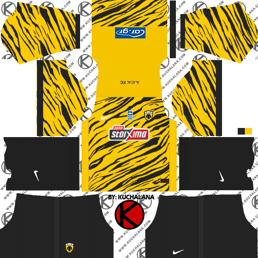 AEK F.C. Kits 2022-23 |  DLS2019 Kits