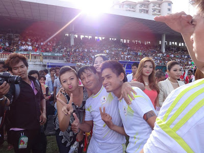 myanmar actors vs singers football match 2013