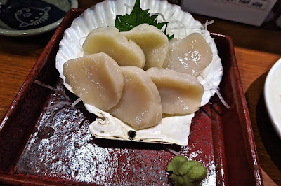 Keria Japanese Restaurant, hotate sashimi