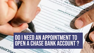 Chase Bank account open