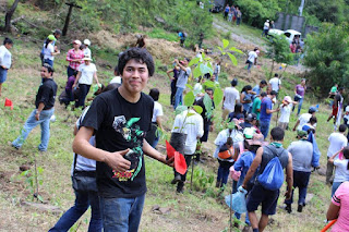 Nueva Acrópolis siembra más de 1000 arbolitos en Coatepeque