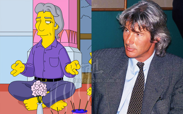 Selebritis Dalam Karakter Film The Simpson  Gambar Foto Foto