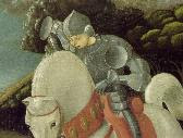 Saint George and the Dragon - Detail of St. George - Paolo Uccello