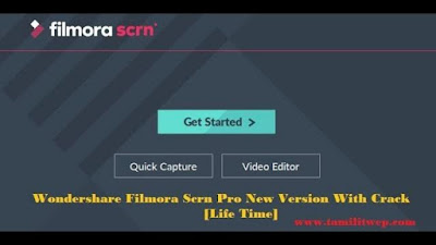 Wondershare Filmora Scrn Pro New Version With Crack Full Version - 2018